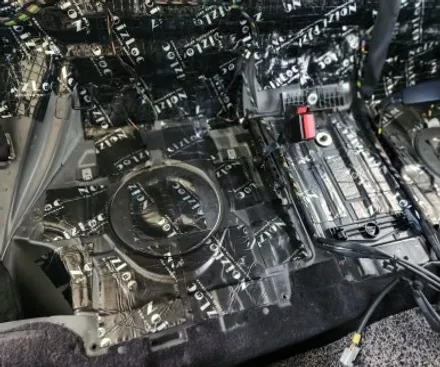 벤츠S클래스 W221 실내 악취 크레파스 냄새 제거! / 부산 강서