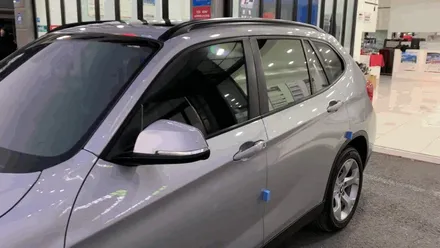 제천 BMW X1 차량에 열반사필름 루마버텍스 650 재시공기 / 제천 청전동