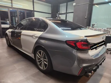 BMW 5시리즈 3M 사틴 플립 고스트 펄 부분 재시공기! / 김포 김포한강7로