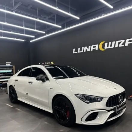 블랙포스 야수느낌으로 벤츠 CLA45 S AMG 랩핑하기 / 김포시 마산동