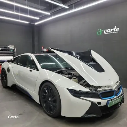 BMW I8 타이니봇 고광택 메탈린 로얄 그린 전체랩핑 시공! / 김포시 마산동
