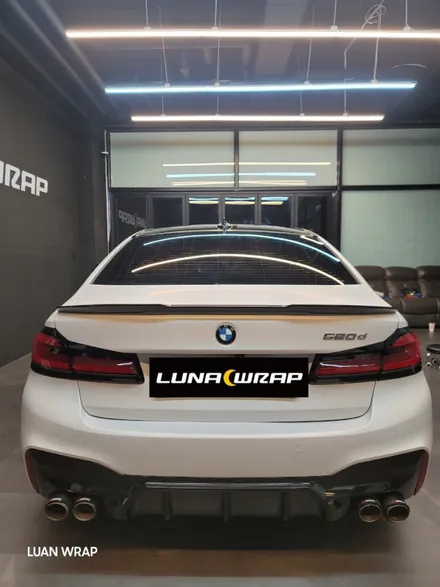 BMW 5시리즈 3M 사틴 플립 고스트 펄 부분 재시공기! / 김포 김포한강7로