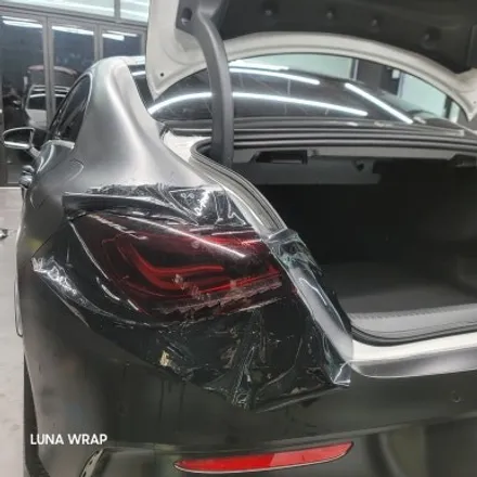 블랙포스 야수느낌으로 벤츠 CLA45 S AMG 랩핑하기 / 김포시 마산동