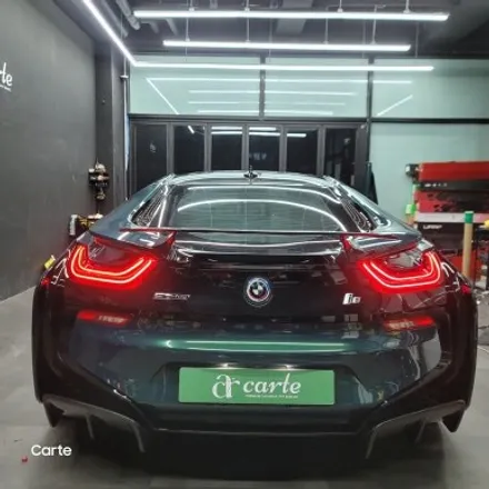 BMW I8 타이니봇 고광택 메탈린 로얄 그린 전체랩핑 시공! / 김포시 마산동