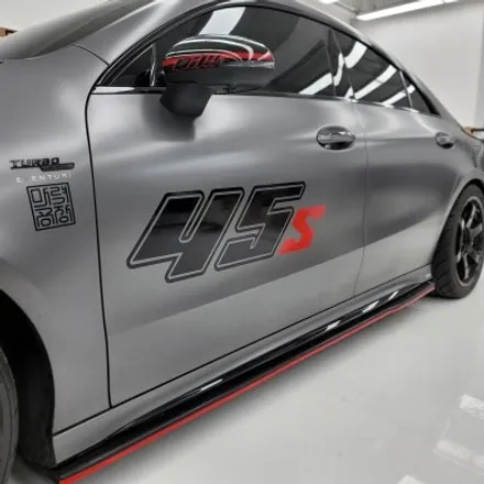 벤츠 CLA 45amg 부분 포인트랩핑조차 깔끔하게! / 김포시 마산동