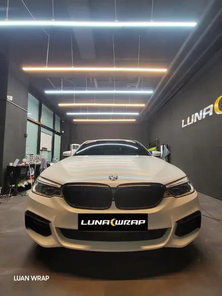 BMW 5시리즈 3M 사틴 플립 고스트 펄 부분 재시공기! / 김포 김포한강7로