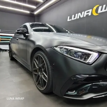 벤츠 CLS53 AMG 사틴블랙 김포랩핑 전문 루나랩에서! / 김포시 마산동
