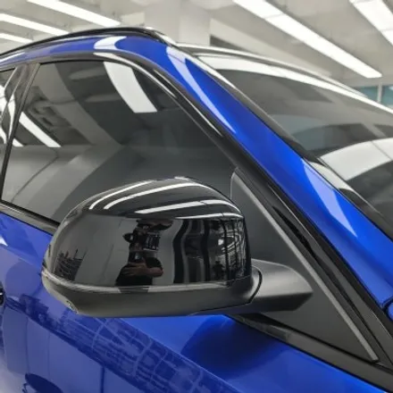 BMW X6 고광택 블루 + 포인트 랩핑 + 라이트톤다운PPF 완벽히 시공하기! / 김포시 마산동