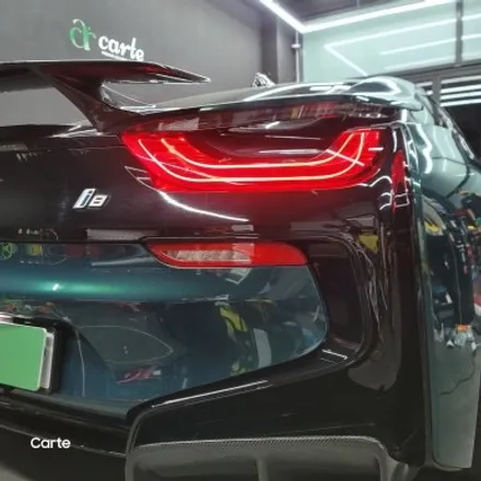 BMW I8 타이니봇 고광택 메탈린 로얄 그린 전체랩핑 시공! / 김포시 마산동