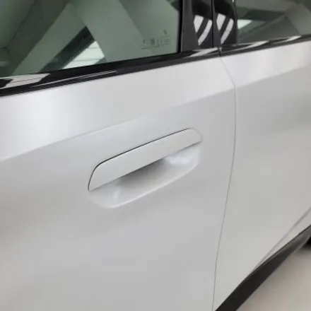BMW 530E 무광, 사틴펄화이트 랩핑 단정하게 시공기 / 김포시 마산동