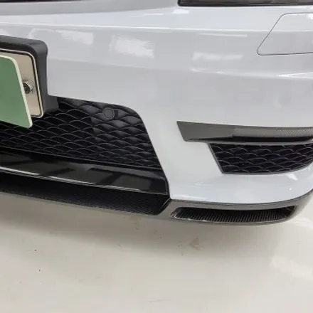벤츠 W204 C63 AMG쿠페 화이트랩핑 크롬딜리트와 카본파츠장착및 PPF시공 / 김포시 마산동