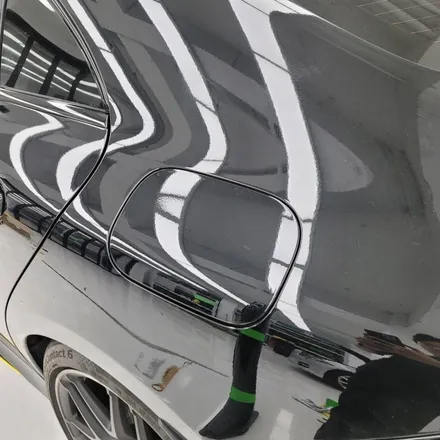 벤츠 CLA45S AMG 각종 크롬딜리트, 크롬죽이기와 톤다운PPF 및 포인트랩핑 시공기! / 김포시 마산동