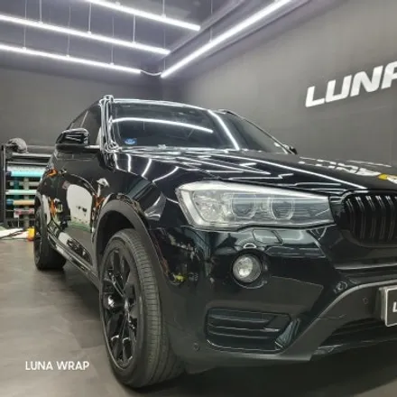 BMW X3 올블랙 랩핑과 도색 시공기 / 김포시 마산동