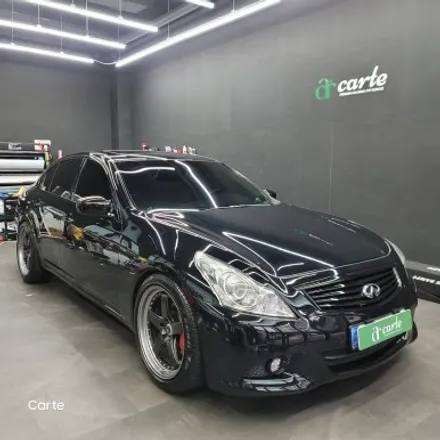 인피니티 G37S랩핑 전체적으로 완벽한 랩핑 시공으로 도장면같은 올블랙으로! / 김포시 마산동