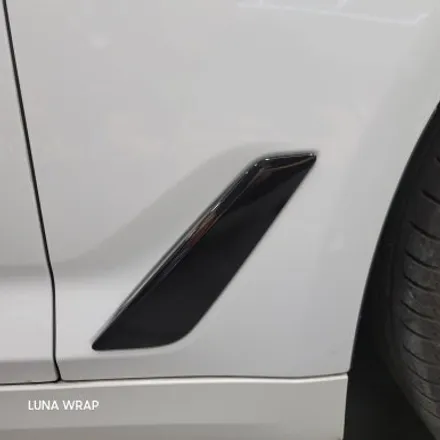 프리미엄 랩핑PPF 전문샵 카르테 BMW 5시리즈 크롬죽이기! / 김포시 마산동