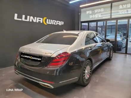 벤츠 S560 마이바흐 전체 투톤랩핑 재시공기!! / 김포 김포한강7로