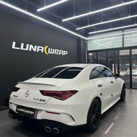 블랙포스 야수느낌으로 벤츠 CLA45 S AMG 랩핑하기 / 김포시 마산동