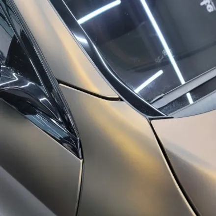 벤츠 W222 S63 AMG 무광 다크골드 전체랩핑 + 전체크롬죽이기 / 김포시 마산동