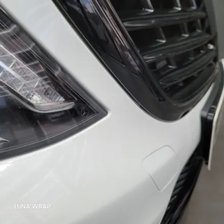 김포 루나랩 벤츠 W222 S63 AMG 비닐 프로그 다이아몬드 화이트 전체 랩핑, 크롬 딜리트 시공기 / 김포 김포한강7로