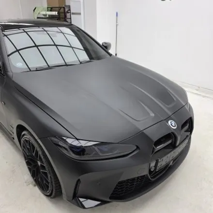 BMW i4 50i M4개조차량! 전체랩핑 제거후 재시공 + 라이트PPF 전,후면시공기 / 김포시 마산동