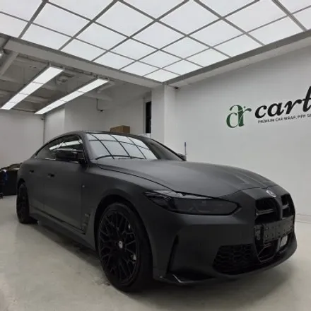 BMW i4 50i M4개조차량! 전체랩핑 제거후 재시공 + 라이트PPF 전,후면시공기 / 김포시 마산동