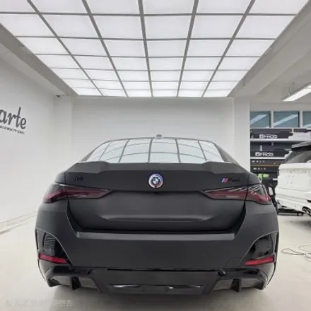 BMW i4 50i M4개조차량! 전체랩핑 제거후 재시공 + 라이트PPF 전,후면시공기 / 김포시 마산동