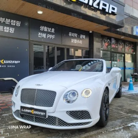 벤틀리 2세대 컨티넨탈 GTC 비닐 프로그 크리스탈 화이트 전체랩핑 시공기 / 김포 김포한강7로