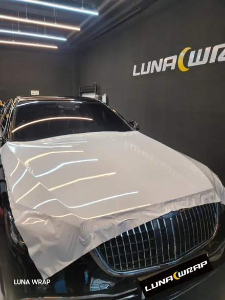 벤츠 S560 마이바흐 전체 투톤랩핑 재시공기!! / 김포 김포한강7로