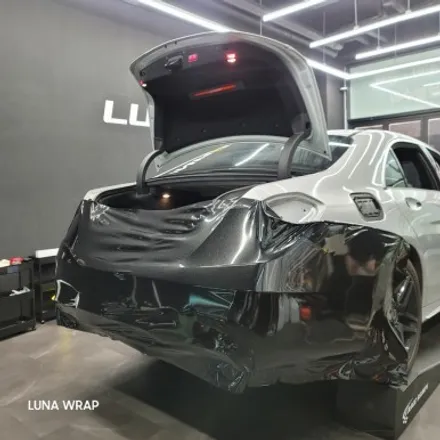 W222 S클래스 평범한 은색 차량도 루나랩의 손길을 거치면?? 김포랩핑은 루나랩으로! / 김포 김포한강7로