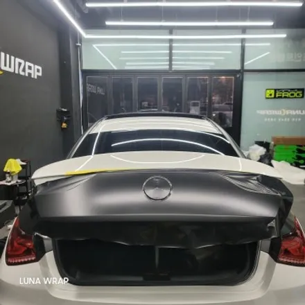 블랙포스 야수느낌으로 벤츠 CLA45 S AMG 랩핑하기 / 김포시 마산동