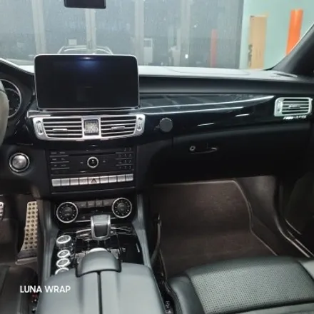 벤츠 CLS63 AMG 실내 랩핑과 크롬죽이기 깔끔한시공기 / 김포시 마산동