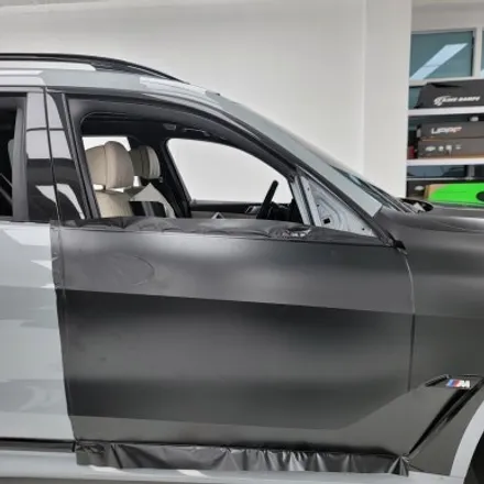 BMW X7 M60i 매트블랙 , 무광블랙 전체랩핑 및 부분PPF 작업 순정처럼! / 김포시 마산동