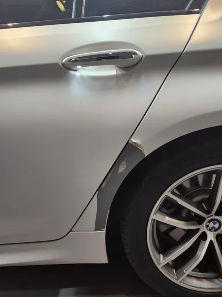 BMW 5시리즈 3M 사틴 플립 고스트 펄 부분 재시공기! / 김포 김포한강7로