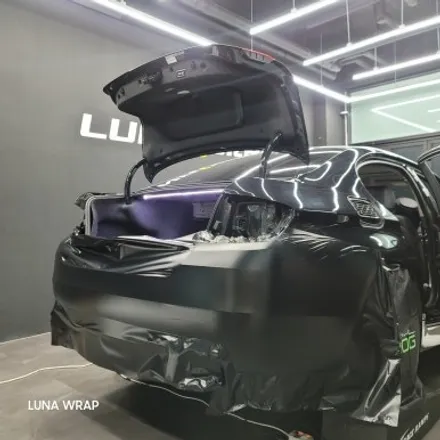 무광블랙 BMW 5시리즈 랩핑으로 확 달라진 차량을 만나보세요! / 김포시 마산동