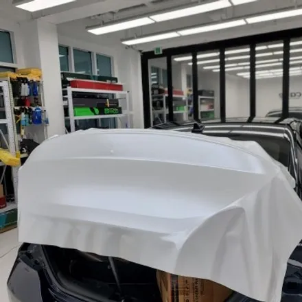 제네시스 G70 무광 사틴 메탈 화이트 랩핑 반듯하게 시공하기! / 김포시 마산동