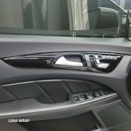 벤츠 CLS63 AMG 실내 랩핑과 크롬죽이기 깔끔한시공기 / 김포시 마산동