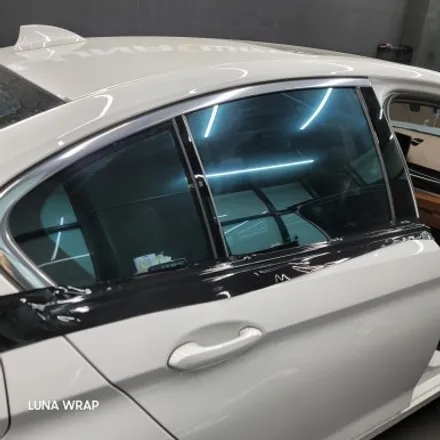 프리미엄 랩핑PPF 전문샵 카르테 BMW 5시리즈 크롬죽이기! / 김포시 마산동