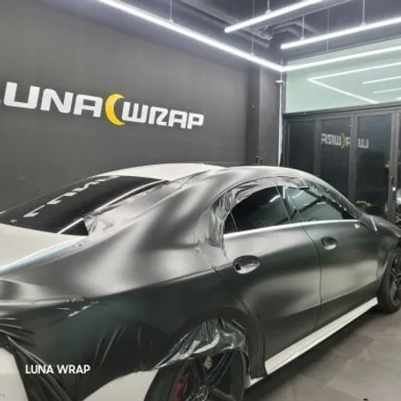 블랙포스 야수느낌으로 벤츠 CLA45 S AMG 랩핑하기 / 김포시 마산동