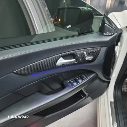 벤츠 CLS63 AMG 실내 랩핑과 크롬죽이기 깔끔한시공기 / 김포시 마산동