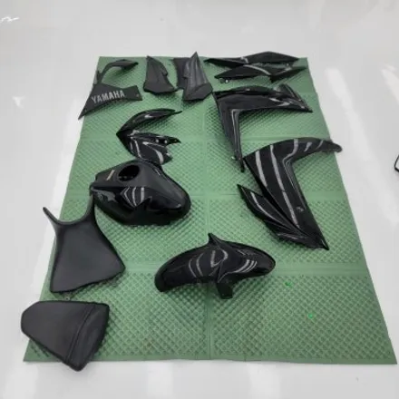 오토바이 카울랩핑 야마하 R3 전체랩핑시공으로 시원한느낌연출! / 김포시 마산동