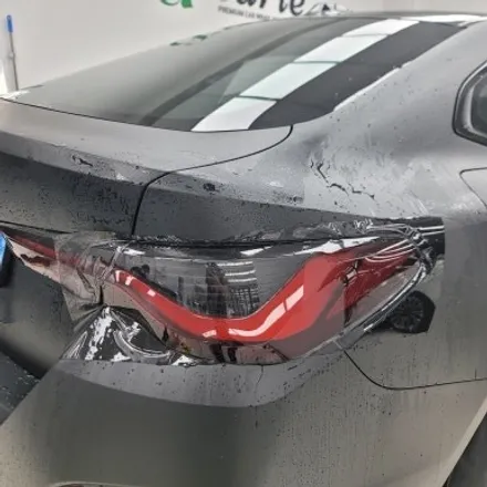 BMW i4 50i M4개조차량! 전체랩핑 제거후 재시공 + 라이트PPF 전,후면시공기 / 김포시 마산동