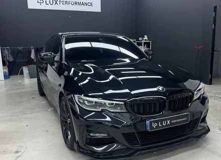 청라랩핑샵 BMW G20 3시리즈 프런트 패키지 PPF 시공 - 럭스퍼포먼스 / 인천 서구