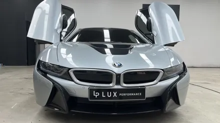 청라랩핑샵 BMW i8 로드스터 블루 죽이기 시공 - 럭스 퍼포먼스 / 인천 서구