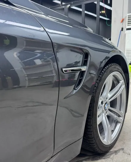 청라랩핑샵 BMW F82 M4 쿠페 사고 수리 PPF 재시공 - 럭스 퍼포먼스 / 인천 서구