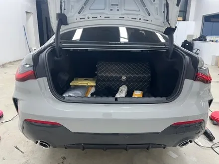 청라랩핑샵 BMW G22 4시리즈 쿠페 전체 랩핑 및 라이트 PPF 시공 - 럭스 퍼포먼스 / 인천 서구