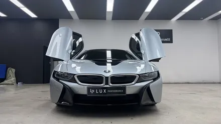청라랩핑샵 BMW i8 로드스터 블루 죽이기 시공 - 럭스 퍼포먼스 / 인천 서구