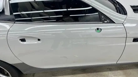 청라랩핑샵 벤츠 SLC43 AMG 포르쉐크레용 풀랩 및 실내 카본 랩핑 부분 크롬딜리트 시공 - 럭스 퍼포먼스 / 인천 서구