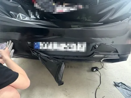 청라랩핑샵 GV80 3.5T 사고수리 부분랩핑 및 스모그 라이트 PPF / 인천 서구