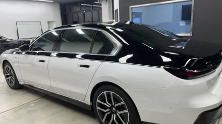 청라랩핑샵 BMW 7세대 740i 듀오톤과 프론트 PPF 시공 - 럭스 퍼포먼스 / 인천 서구