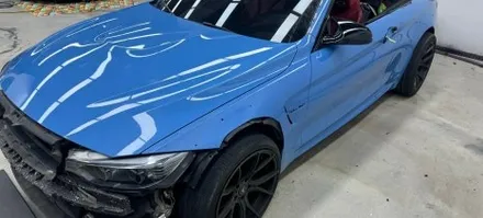 청라랩핑샵 M4 컨버터블 오버휀다 전체랩핑제거 시공기 1부 - 럭스퍼포먼스 / 인천 서구